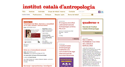 Desktop Screenshot of antropologia.cat