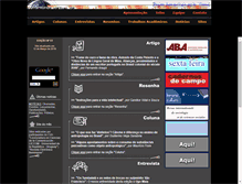 Tablet Screenshot of antropologia.com.br